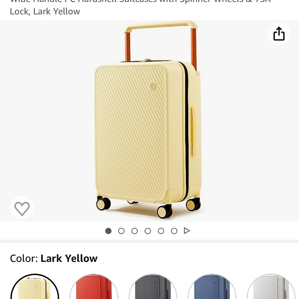 Brand New MIXI 20 inch carry on luggage